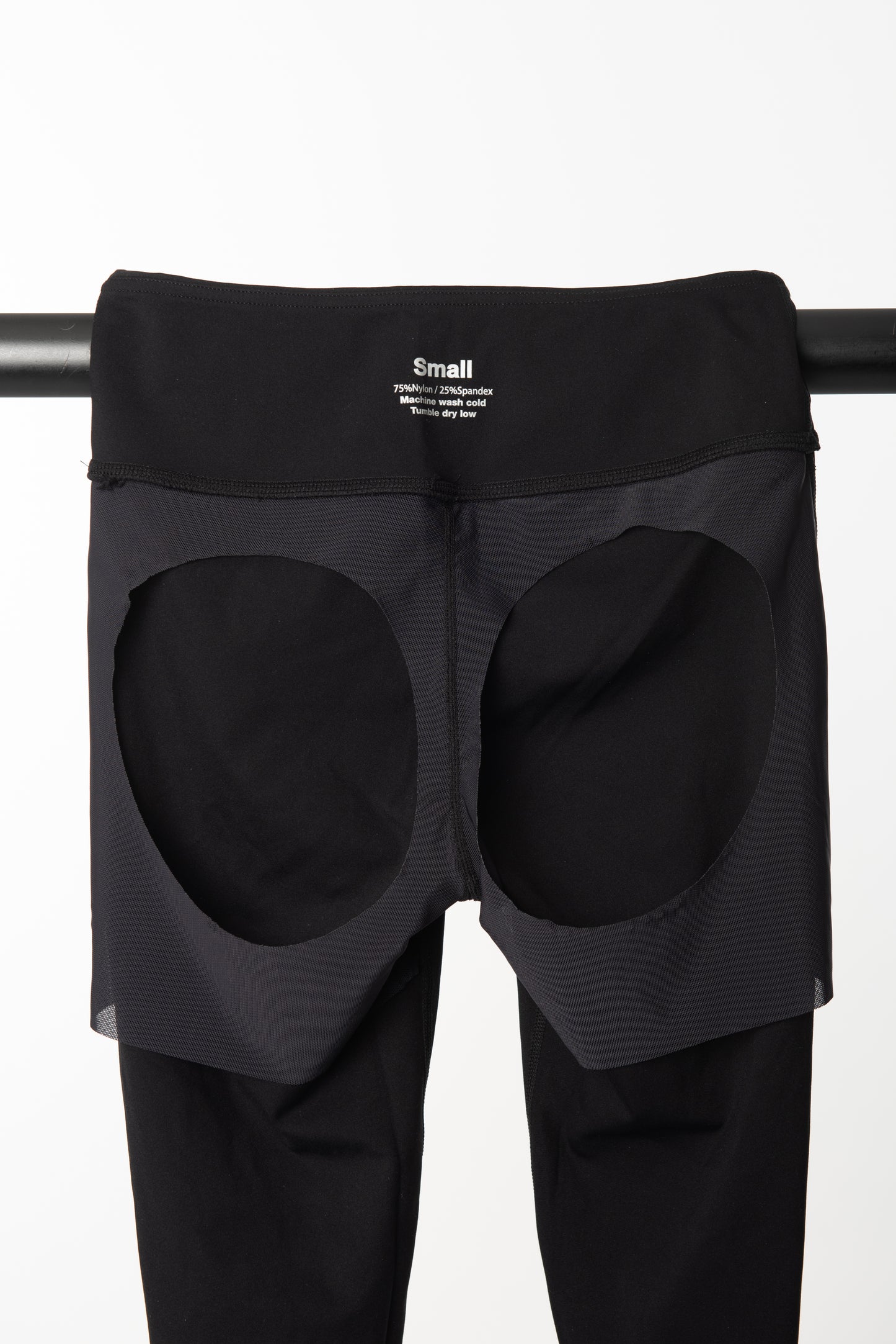 Transparent detail leggings 7/8